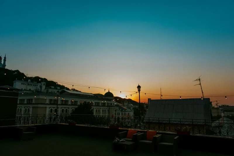 sunset view from singapore
