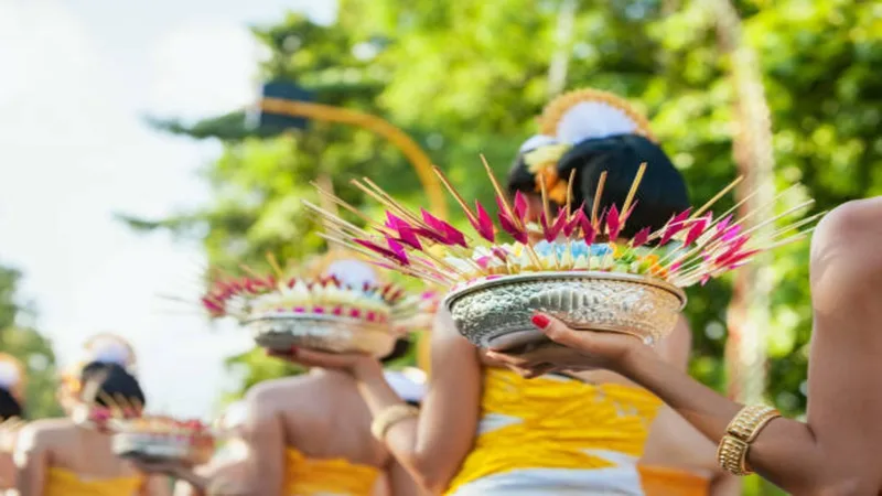 Bali new year celebration