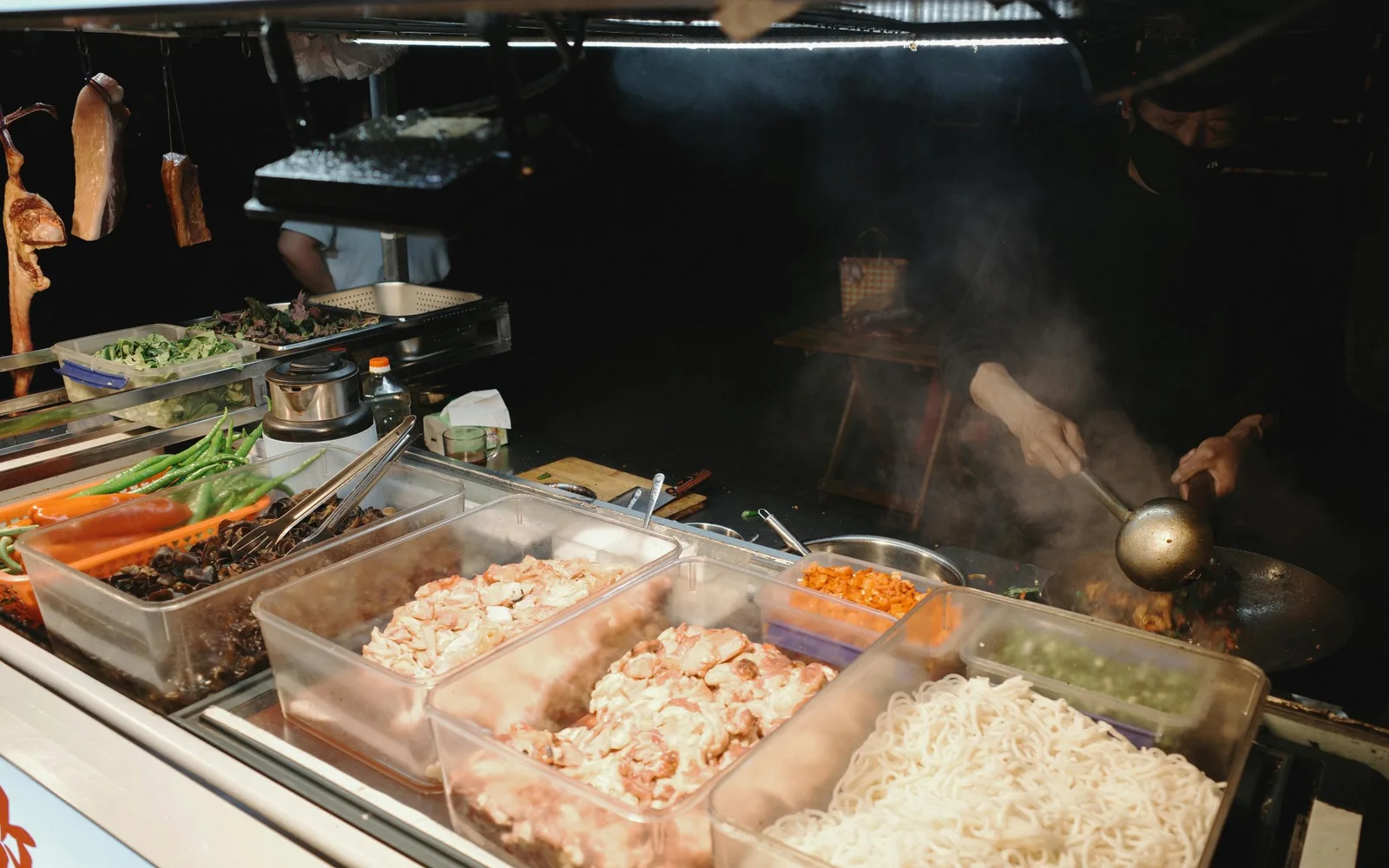 Singapore authentic street food