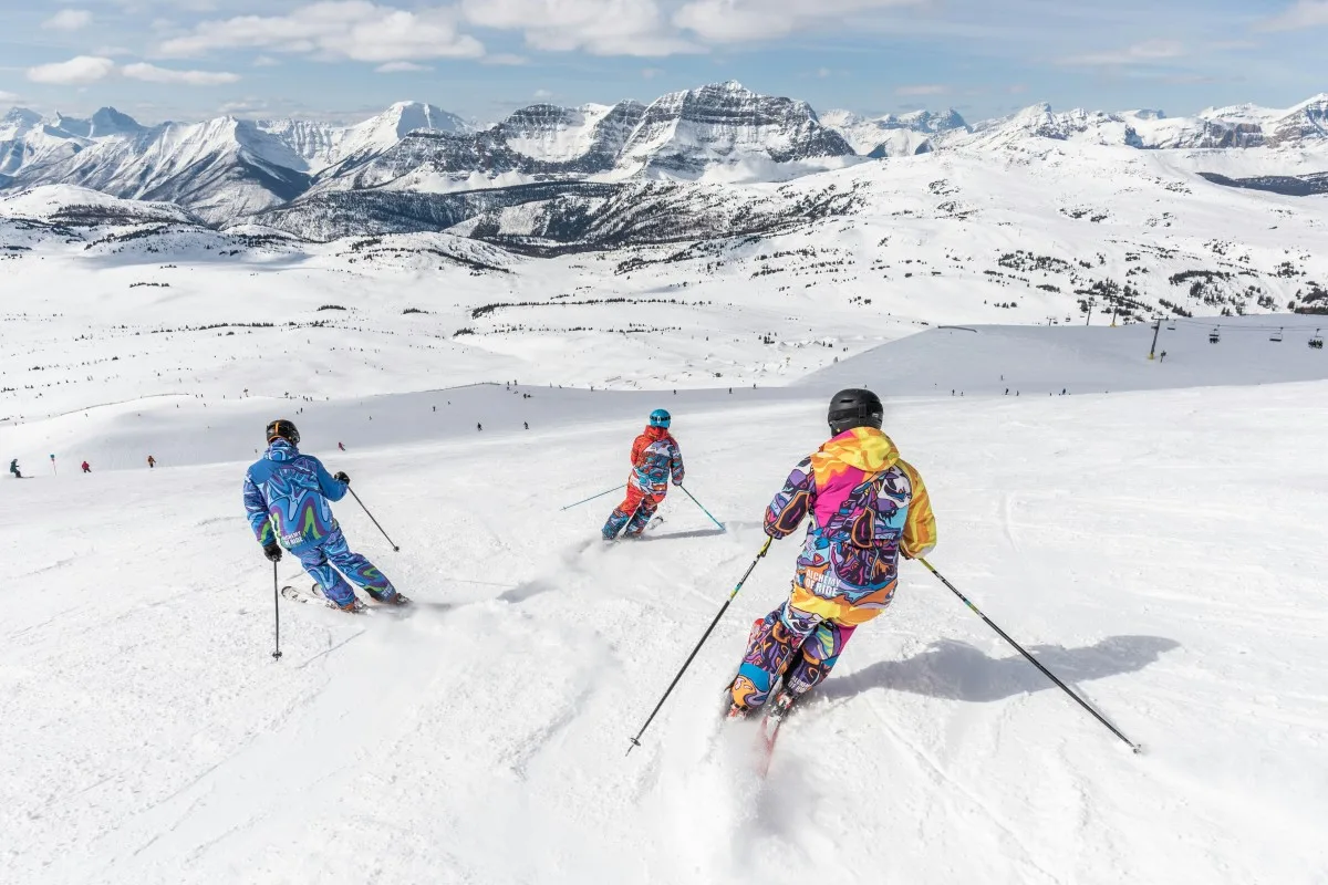 Skiing activity