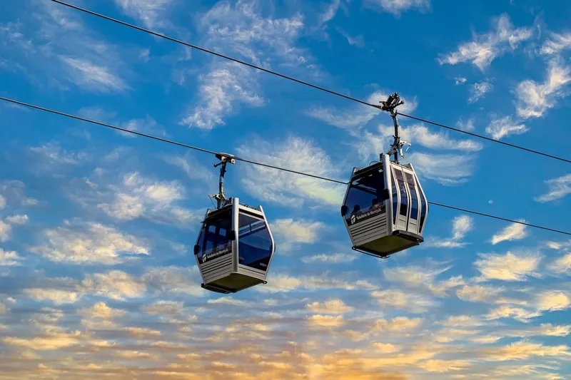 Cable Car ride in Spain