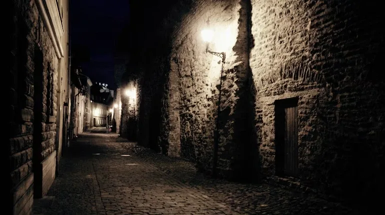scary and haunted view
