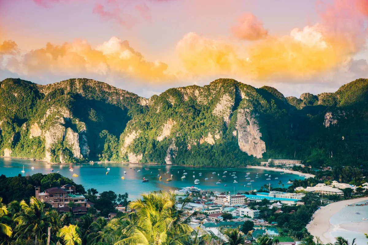 beautiful view at thailand