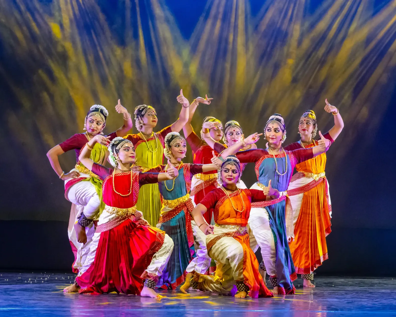 women flaunting their beautiful expressions with grace and indian wear