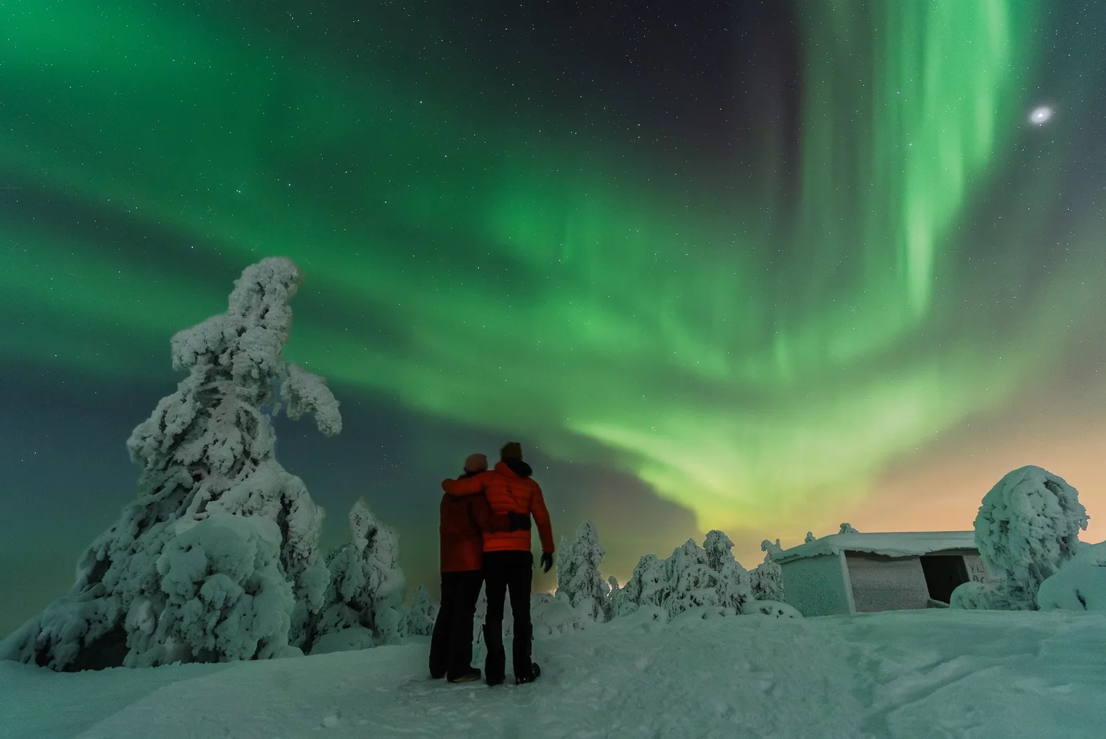 Northern Lights luxury experience in Lapland