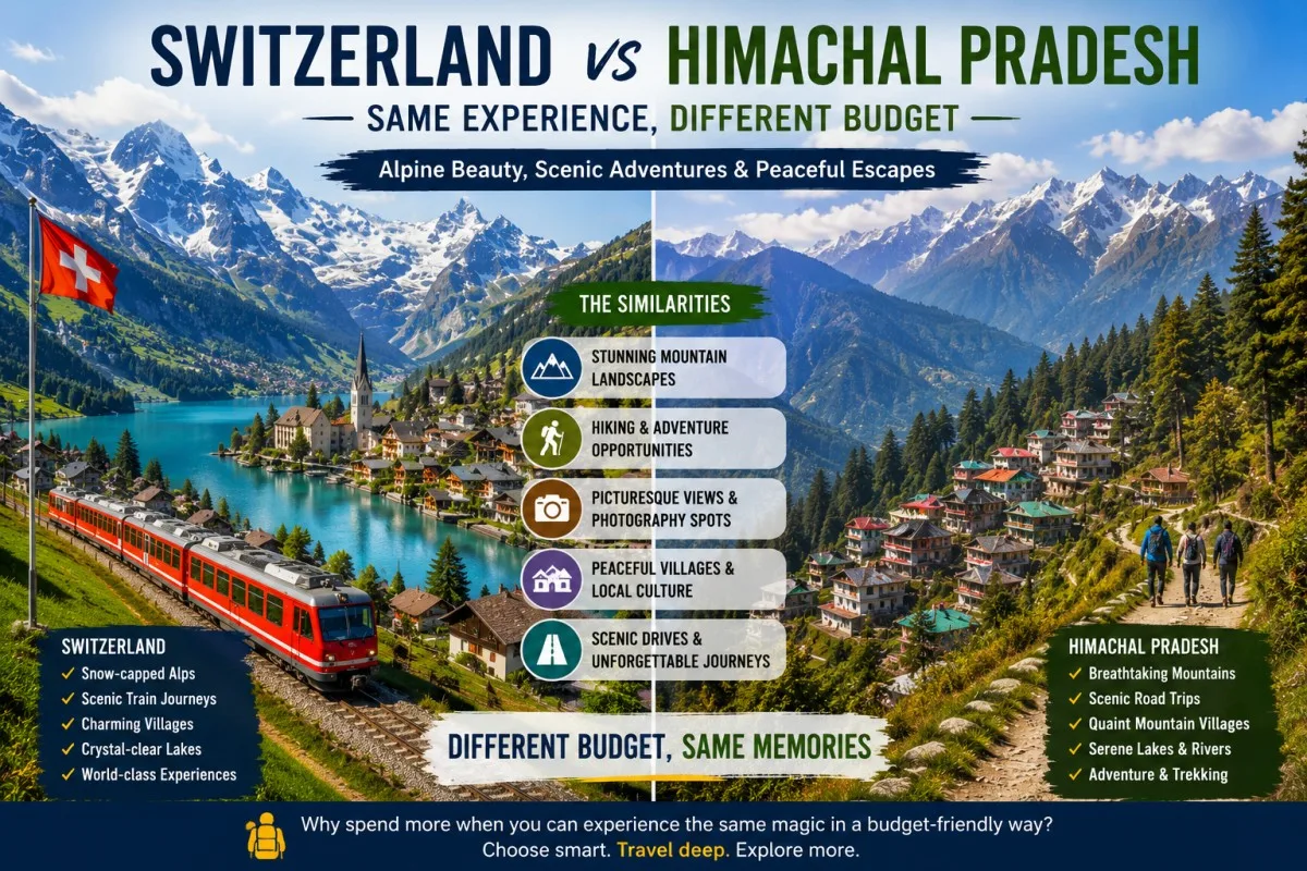 Switzerland VS Himachal Pradesh