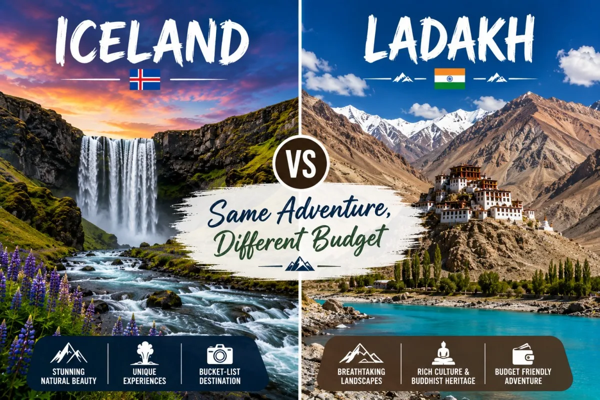 Iceland vs Ladakh