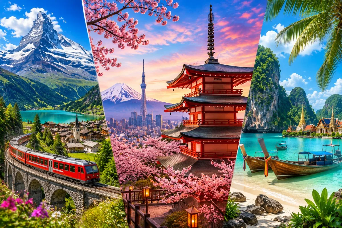 international summer trip destinations