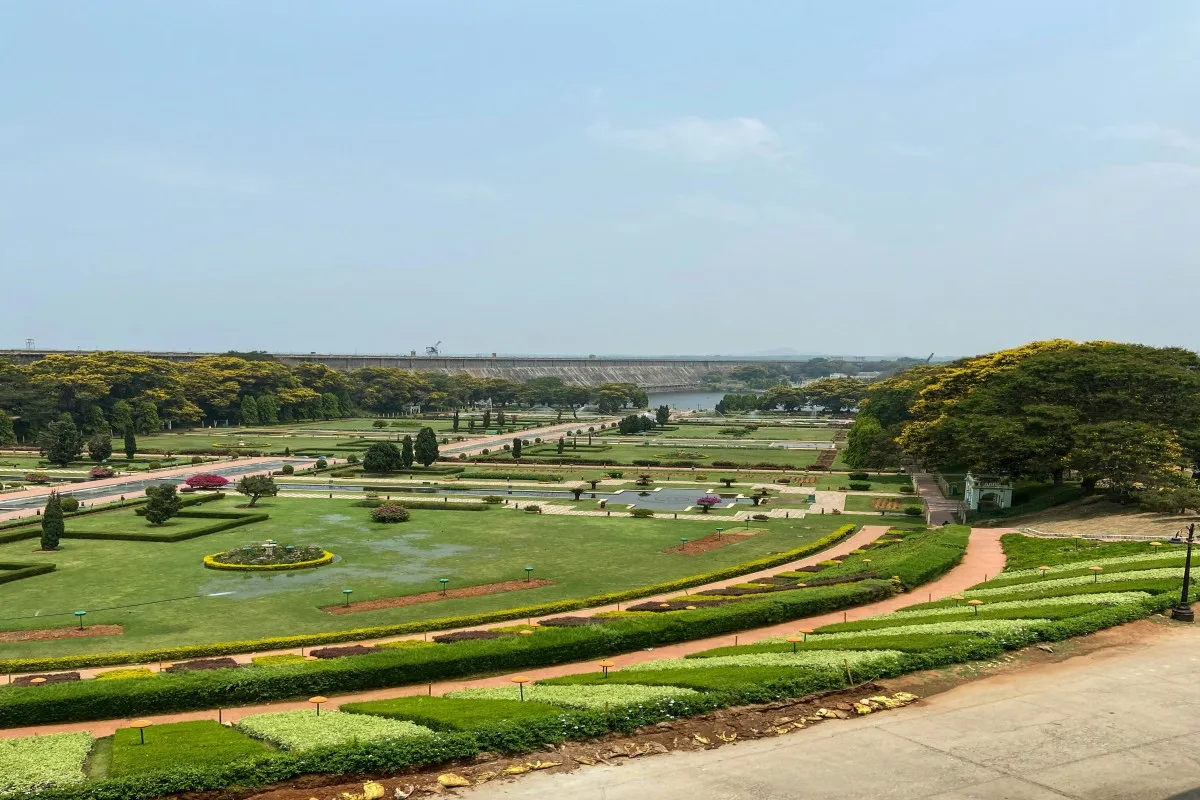 Brindavan garden of Mysore
