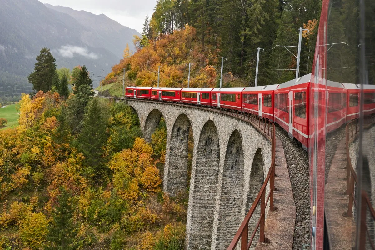 Albula railway