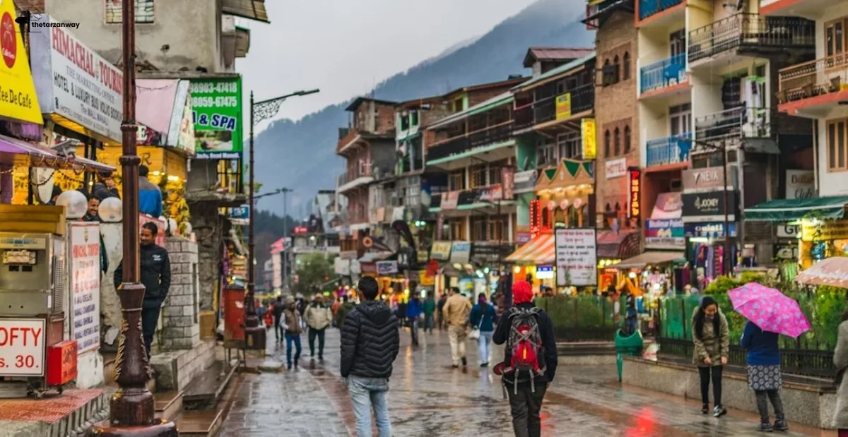 Mall Road Manali