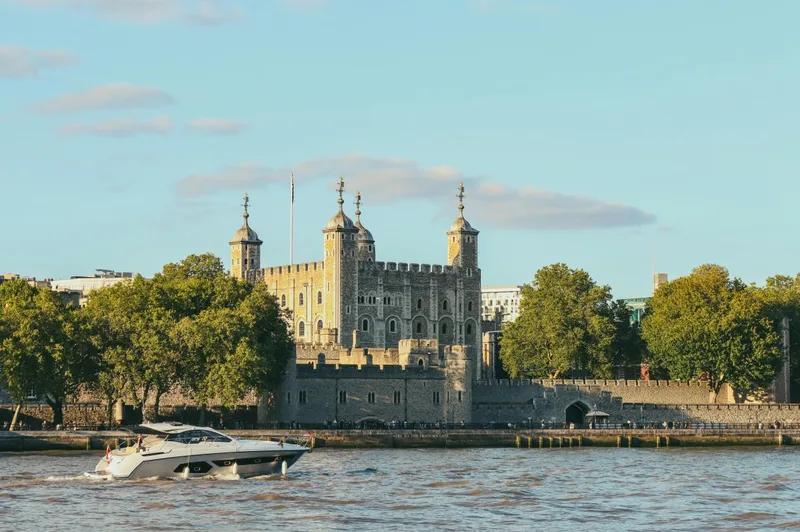 Tower of London view from the river themes