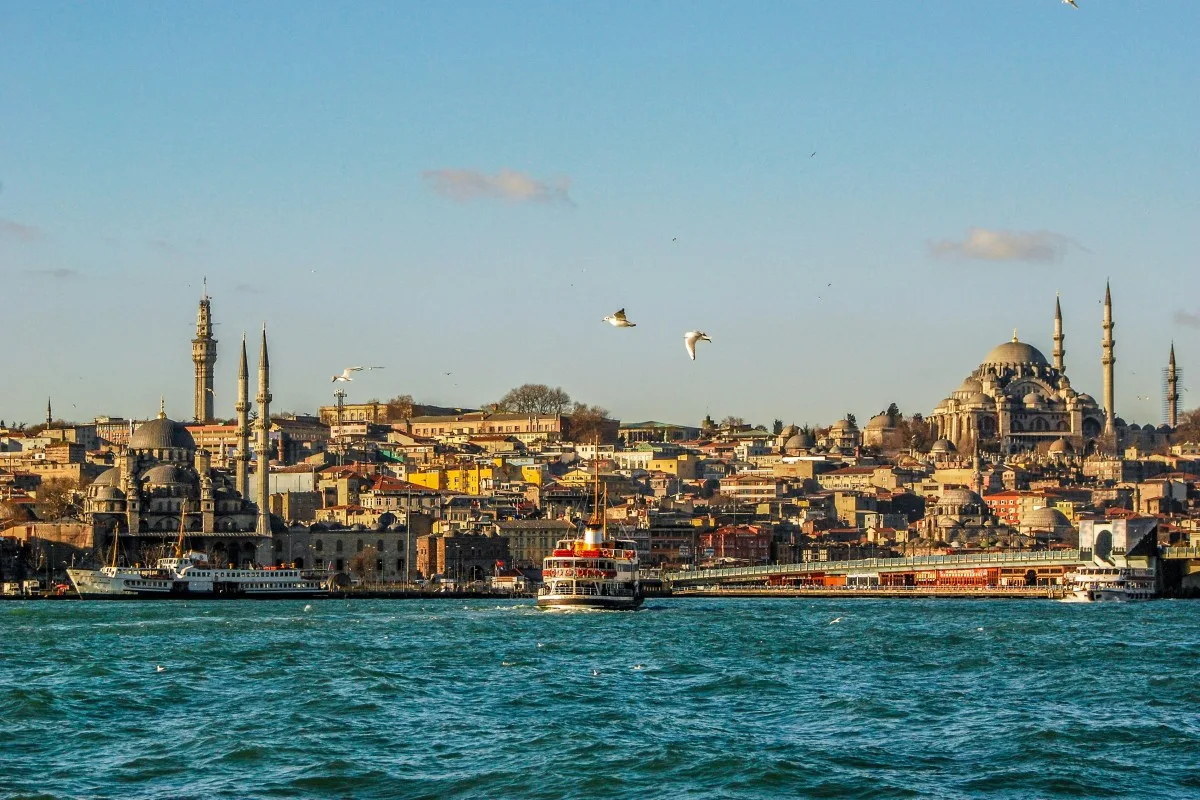 Water side view of Turkey