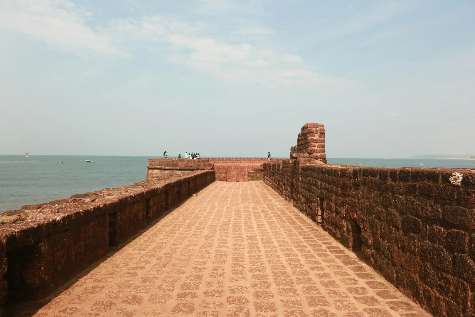 Aguada Fort Area, Candolim, Goa, India