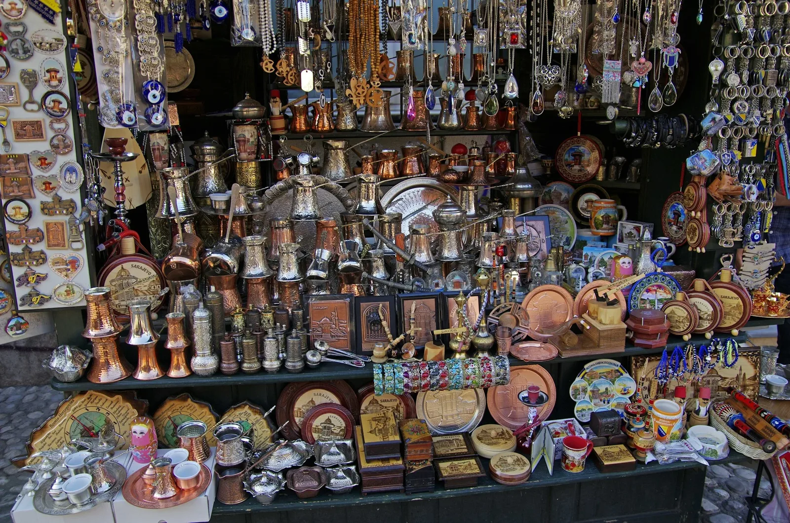 Shop for Antiques and Souvenirs in Jew Town