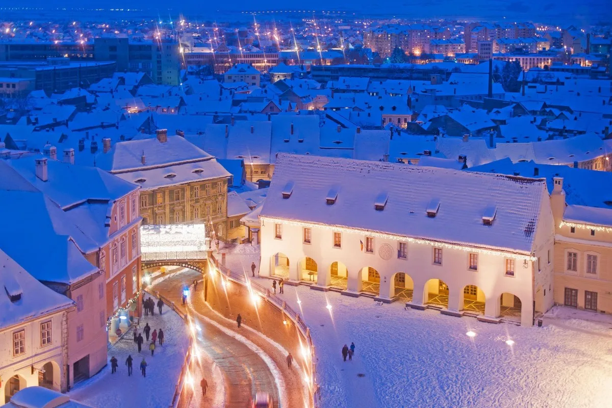 Winter in Sibiu